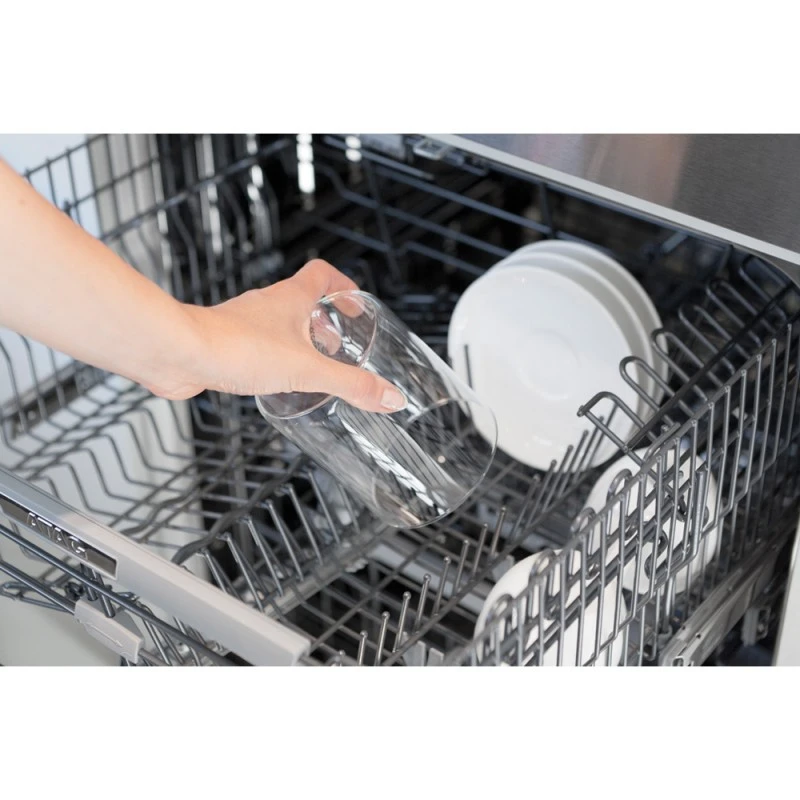 Буркан стъклен Brabantia Stackable 1.9L, Dark Grey